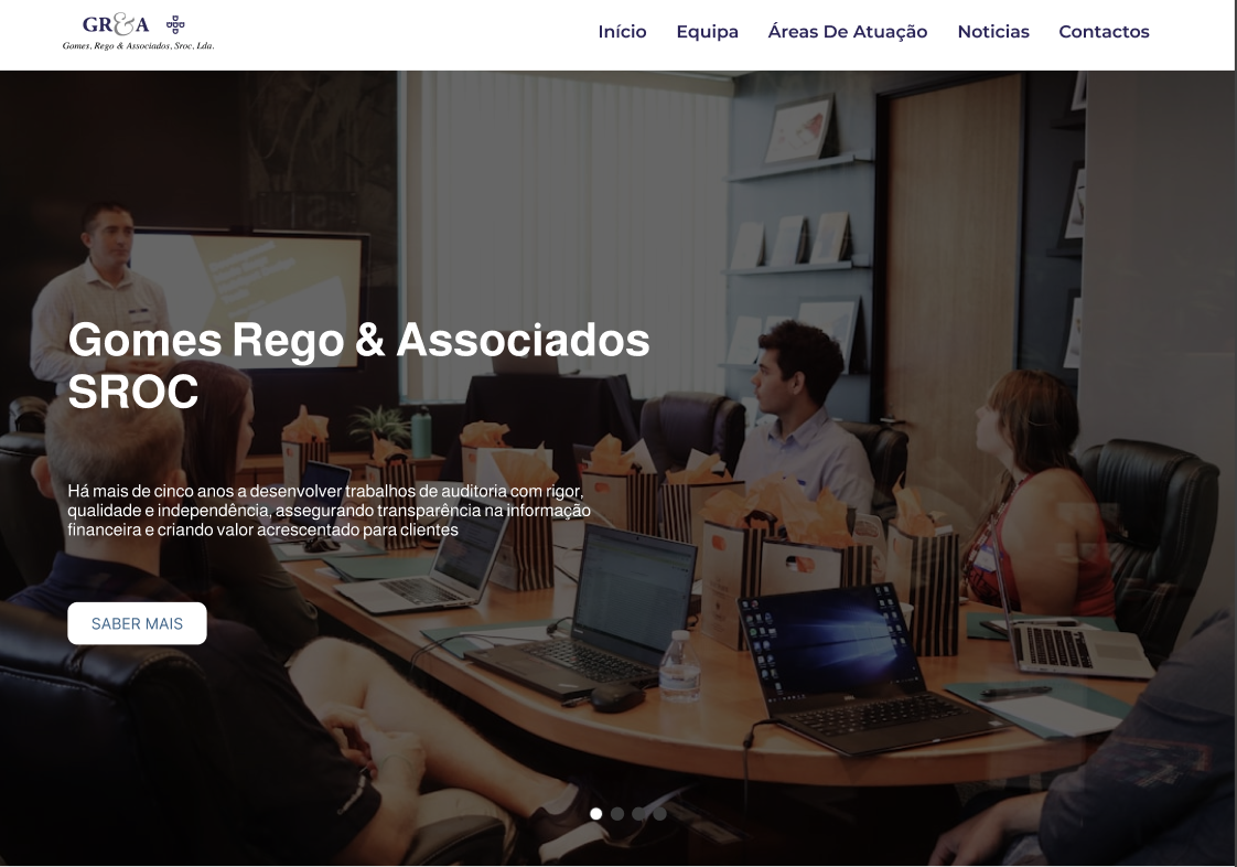 Gomes Rego & Associados Website